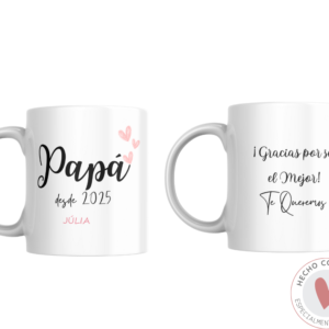 Taza Personalizada con Foto Diseño 29 - Papa Desde...