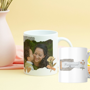 Taza Personalizada con Foto Diseño 36 - Te Queremos Flor