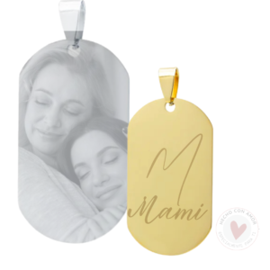 Medalla Personalizada con Grabado Láser Con Foto o Texto