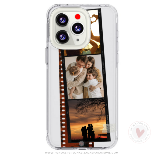 Funda Personalizada con Foto Diseño Foto Instantánea Kodak Fondo Transparente