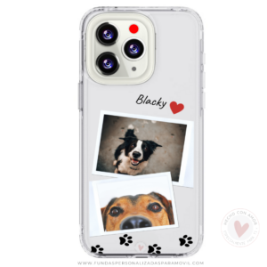 Funda Personalizada con Foto Diseño Huellas