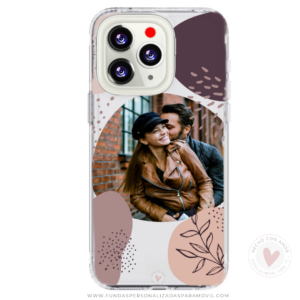 Funda Personalizada con Foto Diseño Flores
