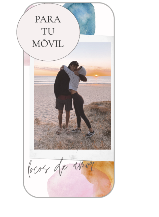 Funda Personalizada con Foto Diseño Locos de Amor - Imagen 3