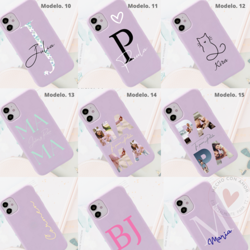 Funda Personalizada Silicona Case Tacto Suave - Imagen 8
