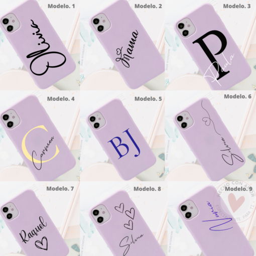 Funda Personalizada Silicona Case Tacto Suave - Imagen 9