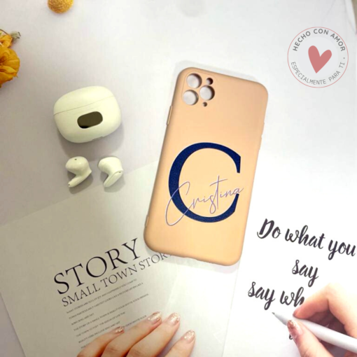 Funda Personalizada Silicona Case Tacto Suave - Imagen 2