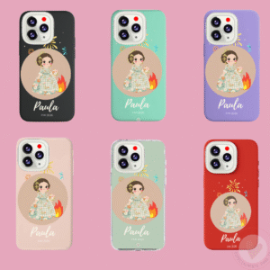 Funda Fallera Personalizada con Nombre  Diseños Fallera 08